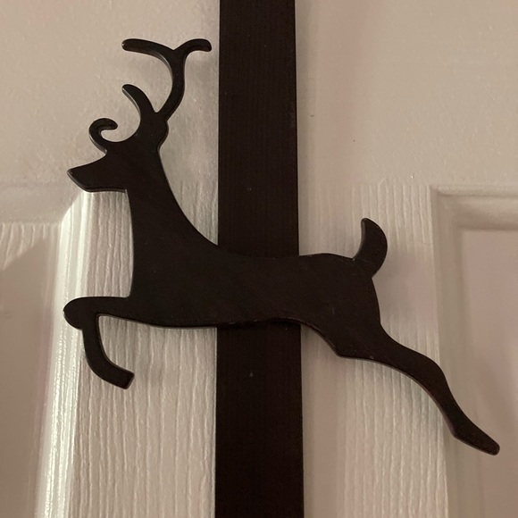 Over the Door Wreath Hanger Iron EUC Like New - Picture 1 of 4